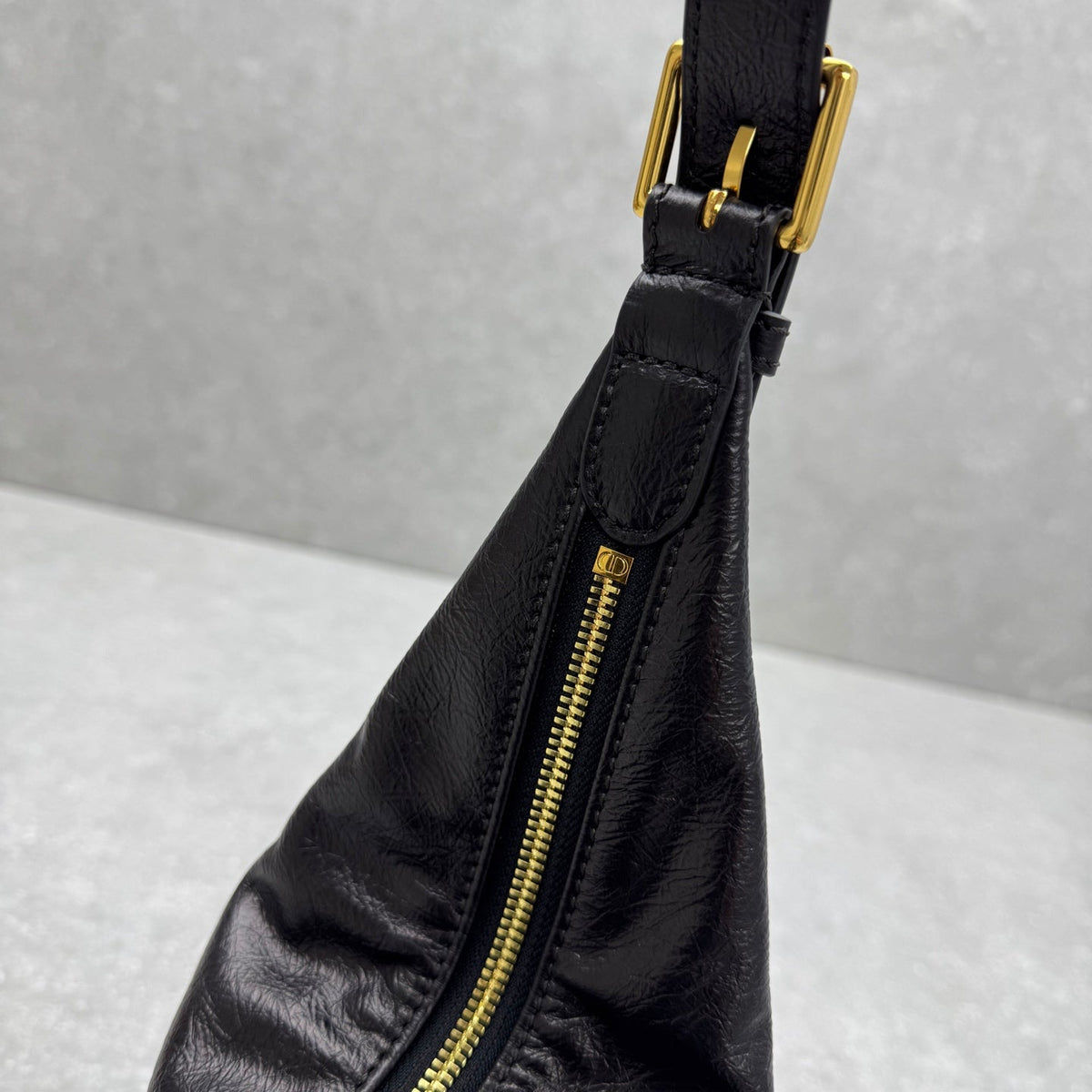 Dior 2025 Grand Tour Multipocket Bag 52cm Black Calfskin
