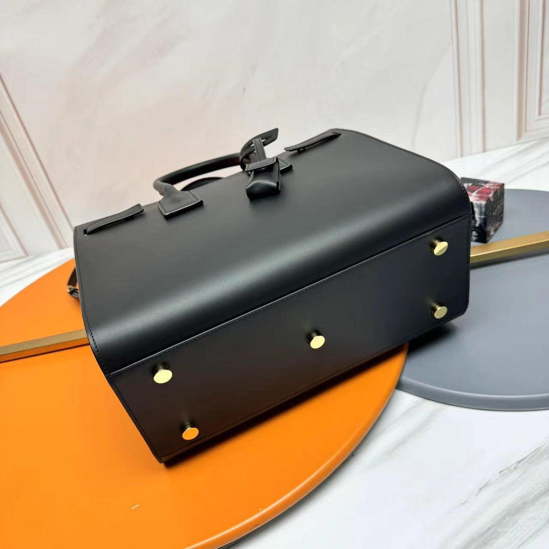 YSL Sac de Jour Baby 32cm Black in Sheepskin 285773
