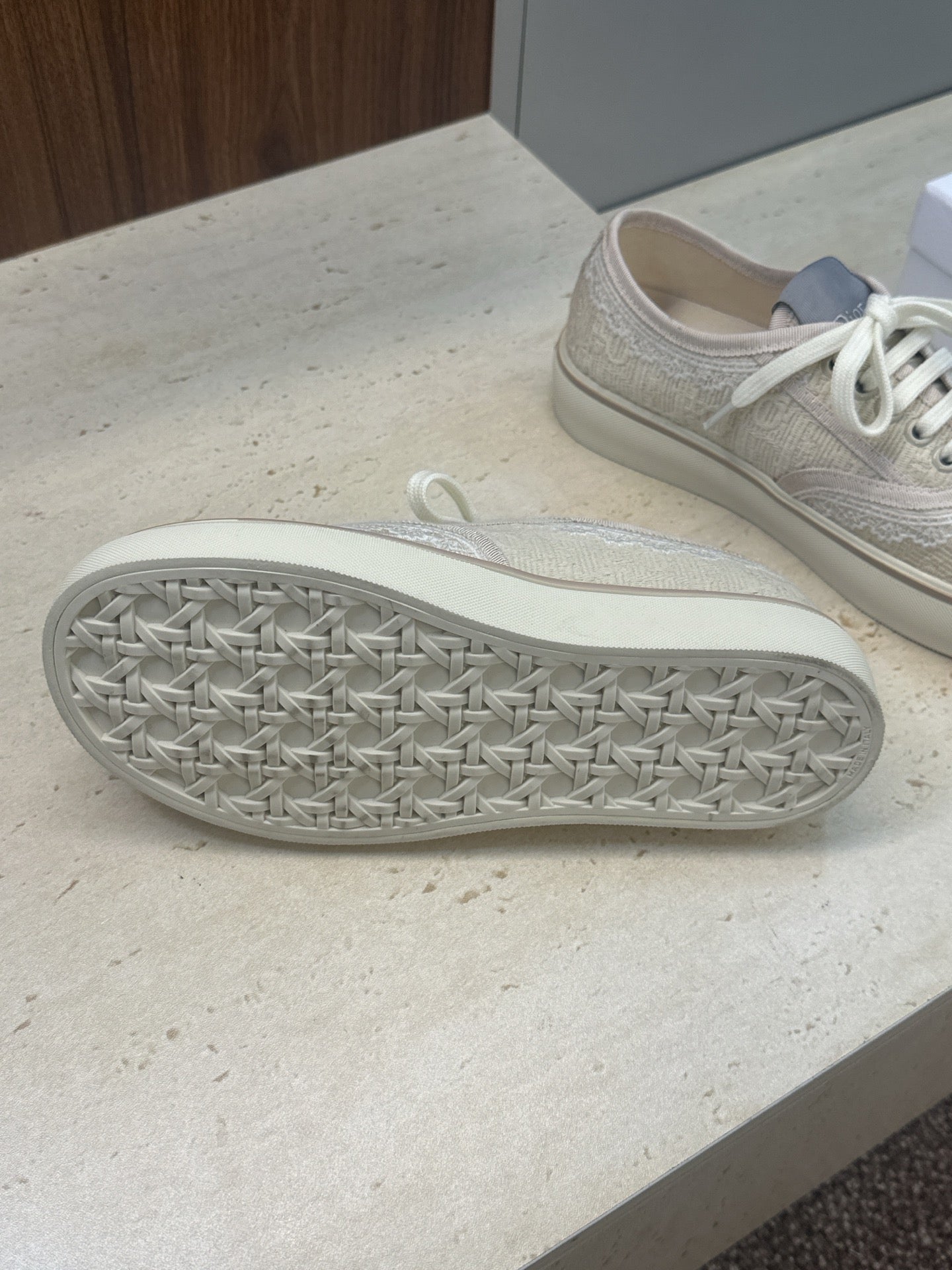 CD Saltwind Sneaker Light Grey Cotton 633083