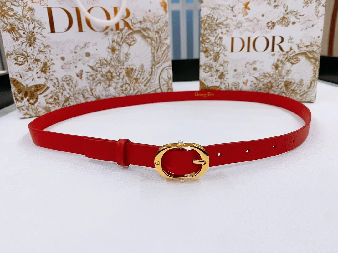 Dior Chic Belt 20mm Cowhide 186895