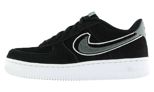Air Force 1 Low LV8 GS "Chenille Swoosh Black" AO3620 001