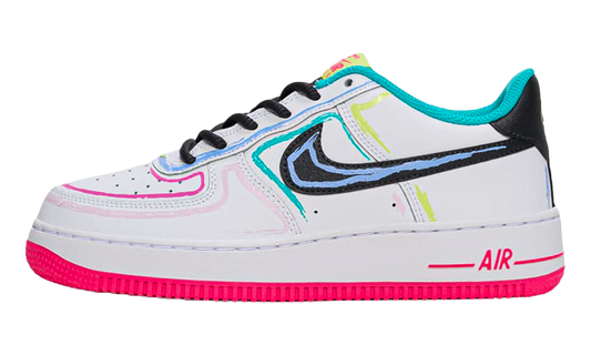 Air Force 1 Low GS "White Hyper Pink Dusty Cactus" IU3252 100