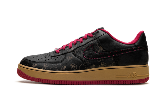 Air Force 1 Premium '07 "Black/Black-Cerise-Metallic Gold" 315180 001