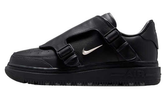 Air Force 1 Low Luxe "Black Metallic Silver" JA3822 010