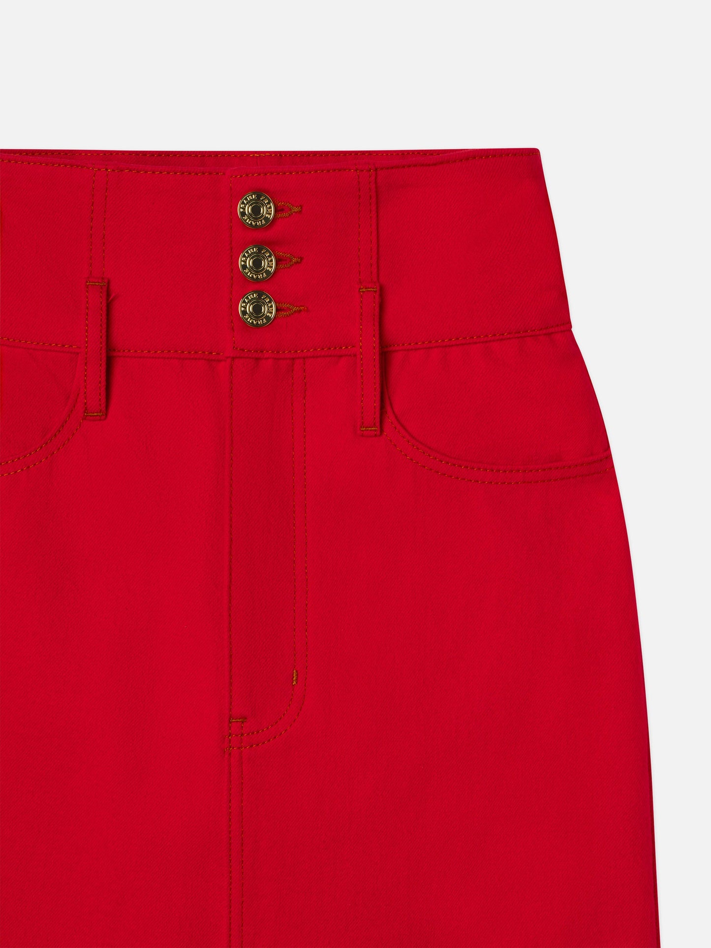 The Corset Mini Skirt -- Herrera Red