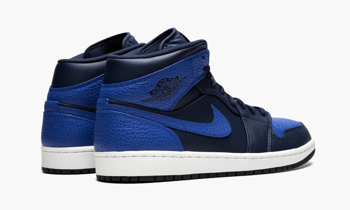 Air Jordan 1 Mid “Obsidian Royal” Sneakers - Collaboration Release