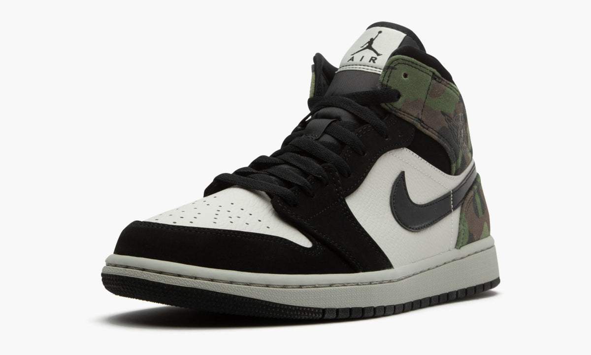 Air Jordan 1 Mid Camo Sneakers - Streetwear Essential | Standout Style