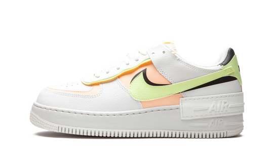AIR FORCE 1 SHADO MNS WMNS "White / Barely Volt / Crimson Tint" CI0919 107