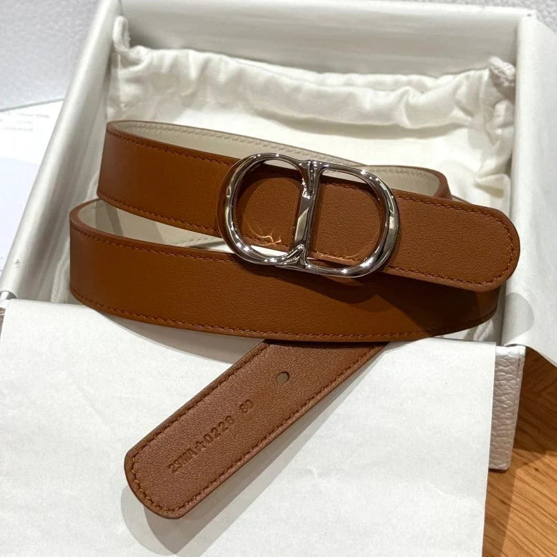 Dior 2026 30 Montaigne Reversible Belt 20mm Leather 215407