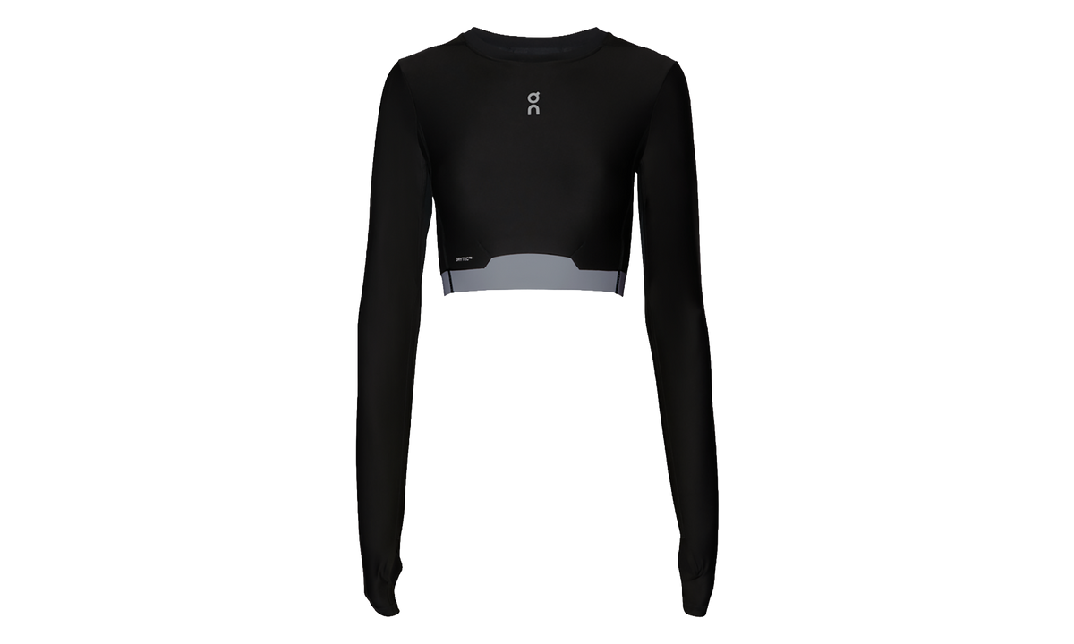 Train Long Sleeve Crop WMNS "Black" 1WF10220553
