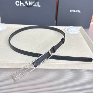 CC Métiers d’art 2026 1.5cm Black Belt Leather 211435