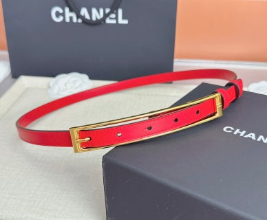 CC Métiers d’art 2026 1.5cm Black Belt Leather 211438