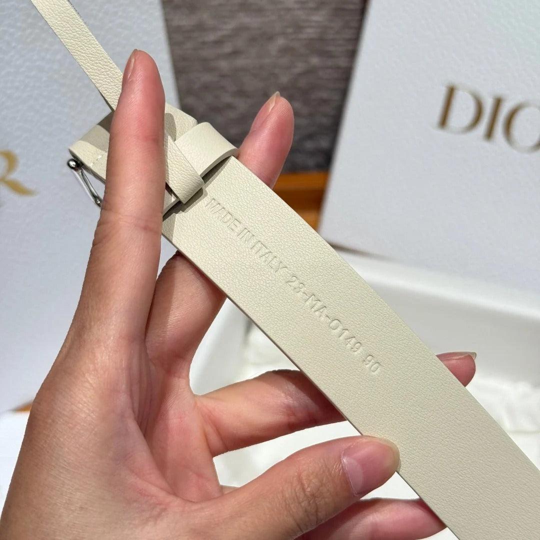 Dior 2026 Montaigne Reversible Belt 25mm Cowhide 193847