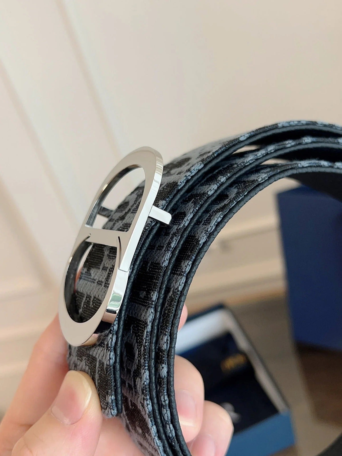 Dior 2026 Montaigne Leather Belt 20mm 189888