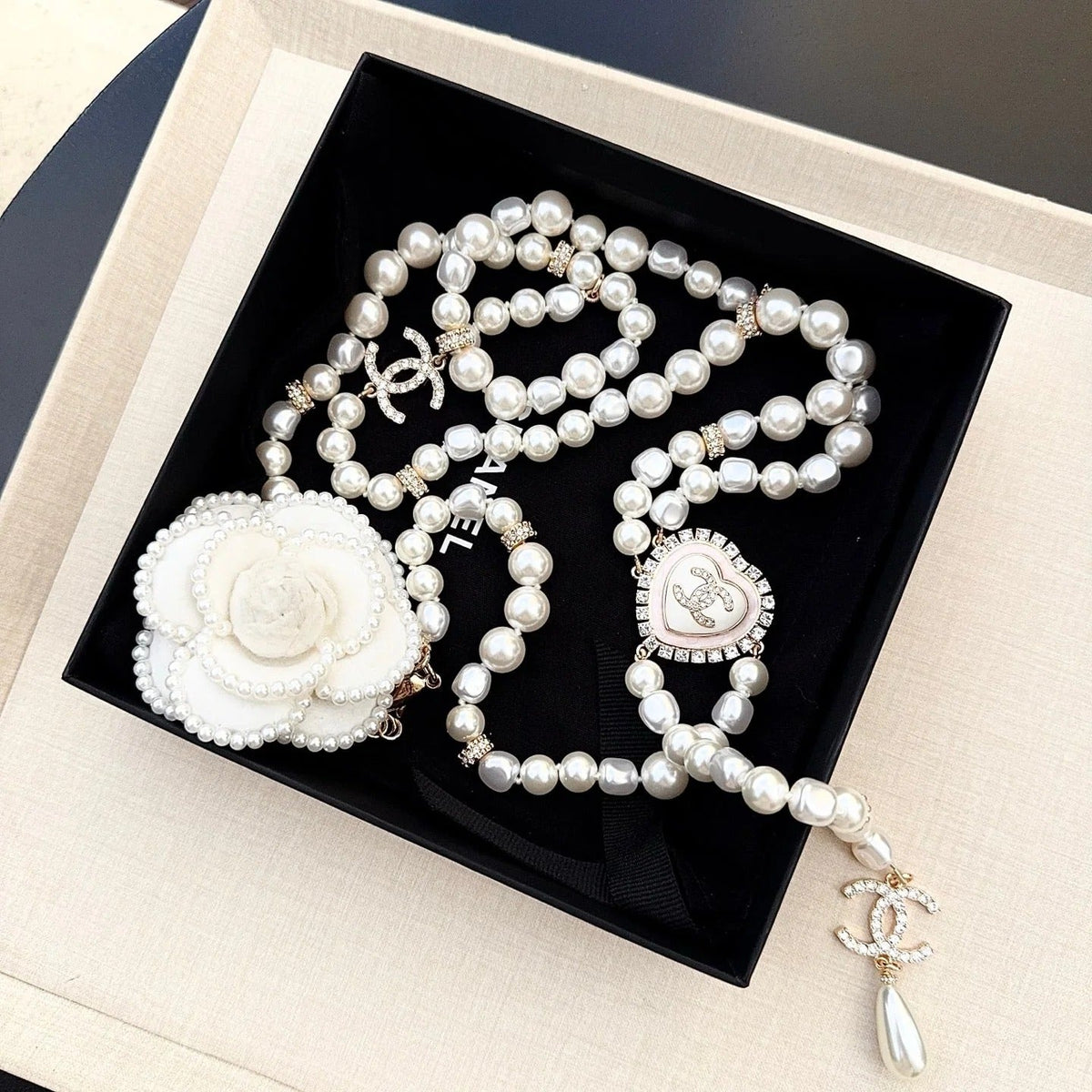 Chanel 2026 Spiral Bow Waist Chain Belt