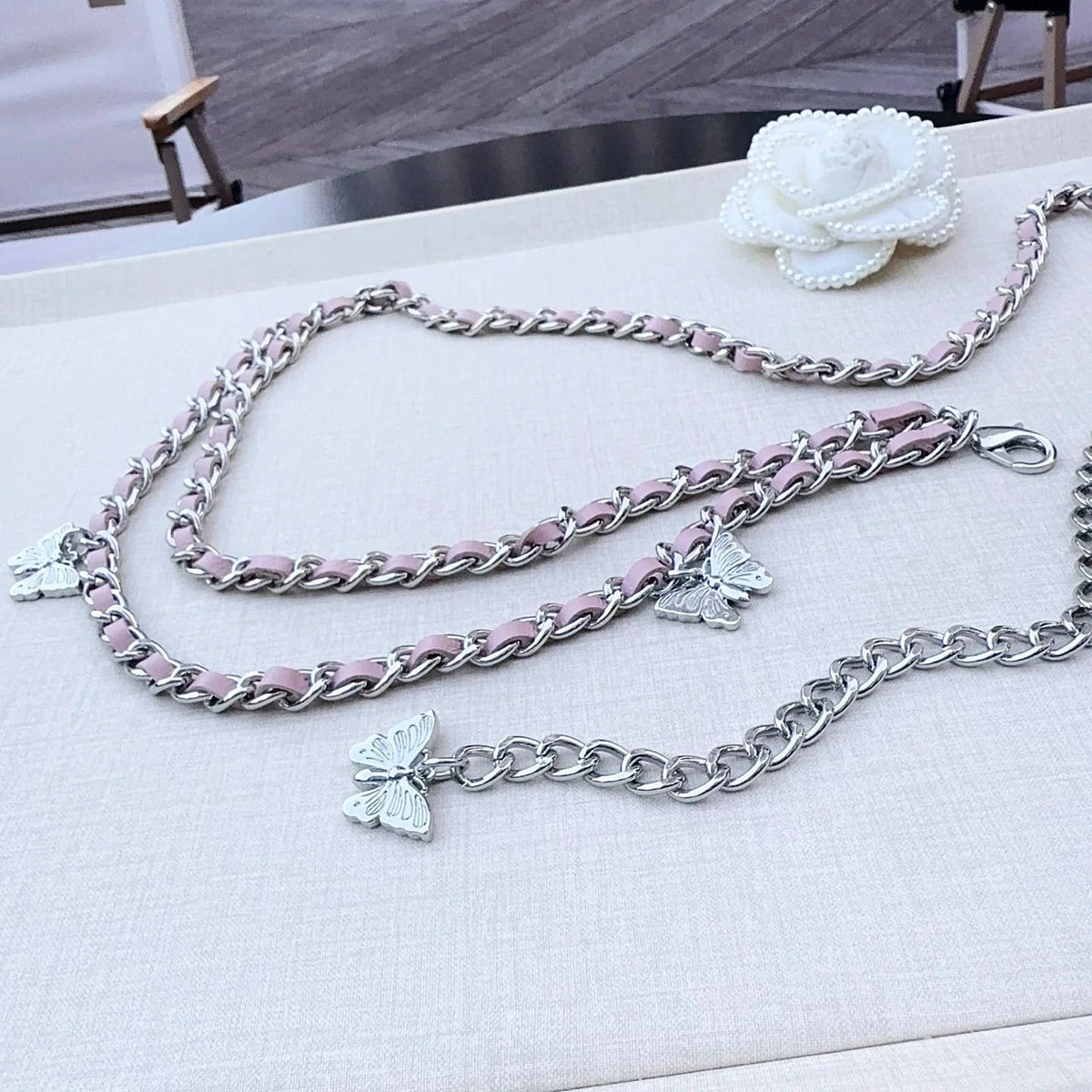 Chanel 2026 Butterfly Charm Belt 213864