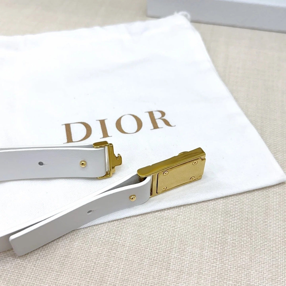 Dior 2026 Montaigne Leather Belt 20mm 189888