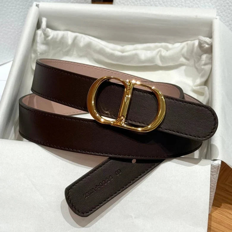 Dior 2026 30 Montaigne Reversible Belt 20mm Leather 215407