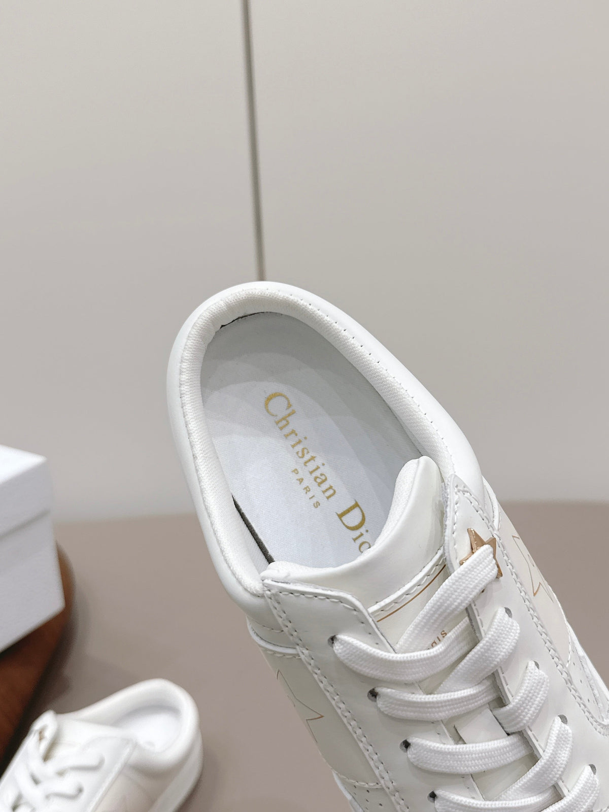 CD Dior Mule Full White Suede Leather 739312