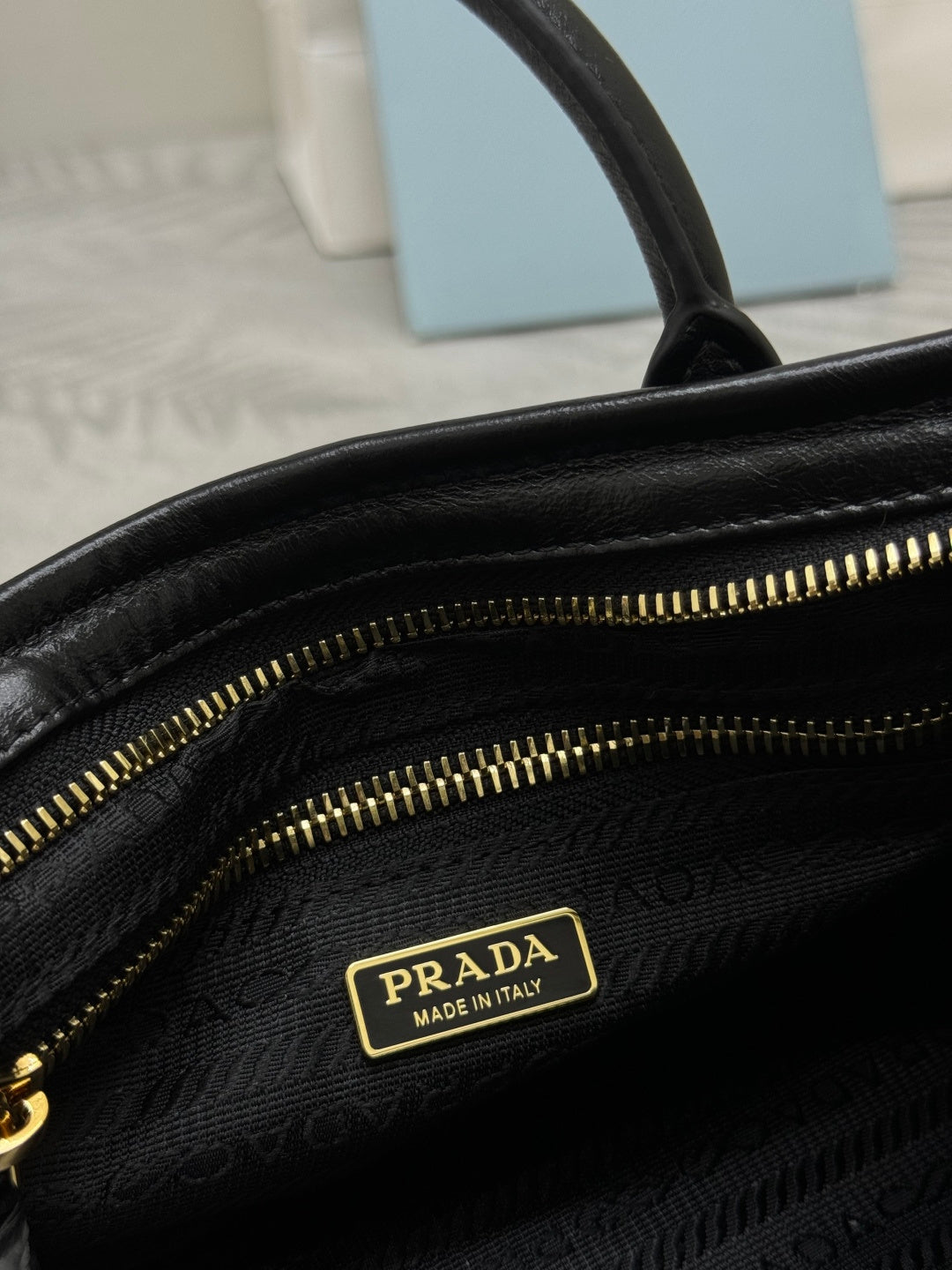 Pra Bonnie Bag 24cm Black Leather 293957