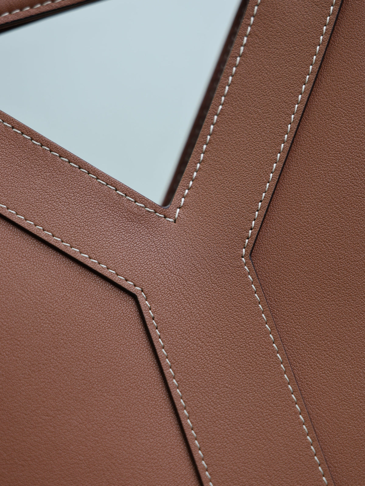 Prada Y Small Bucket 23cm Caramel Leather