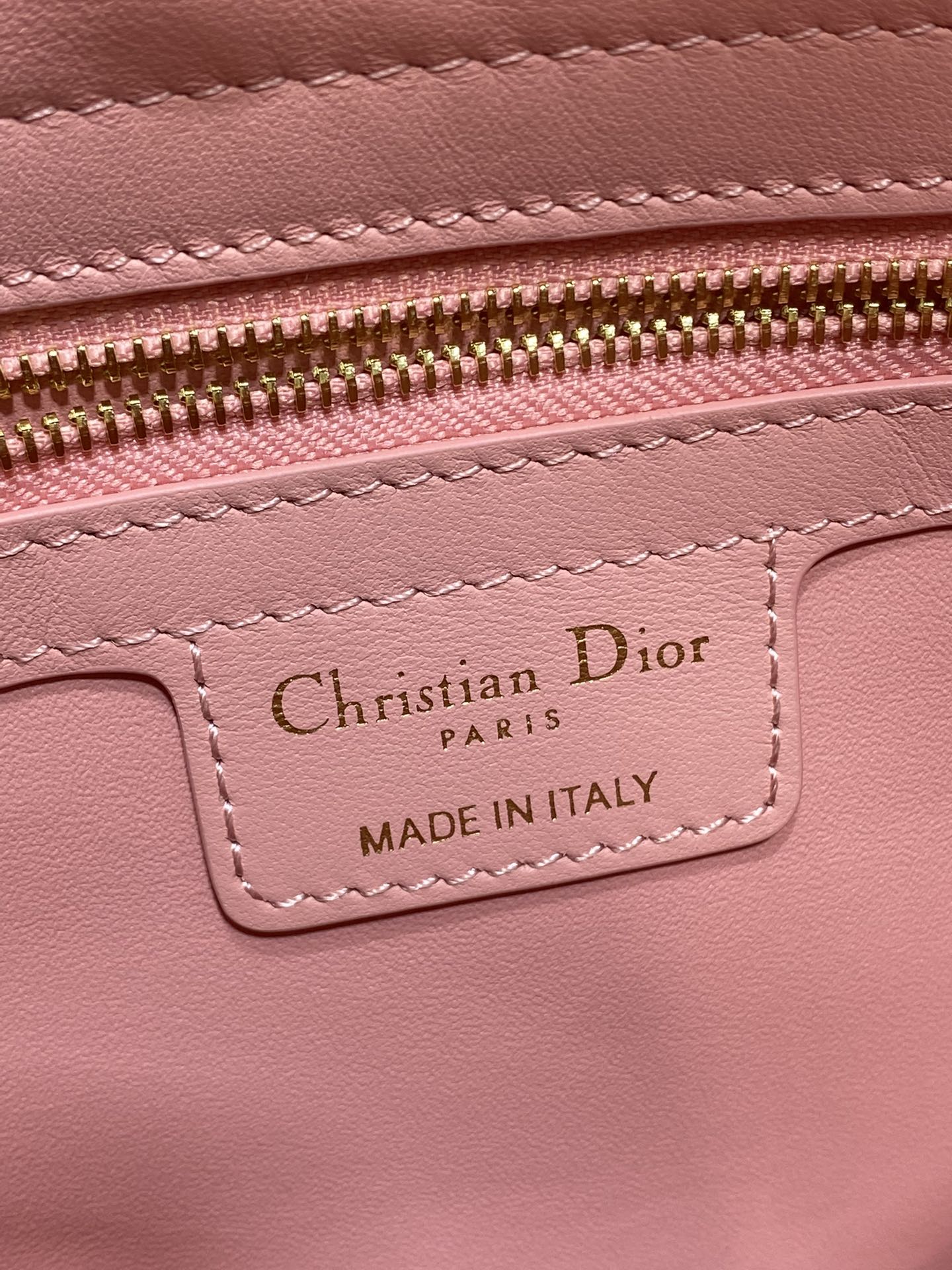 Dior 2025 Bow Bag 28cm Pink Leather 272507