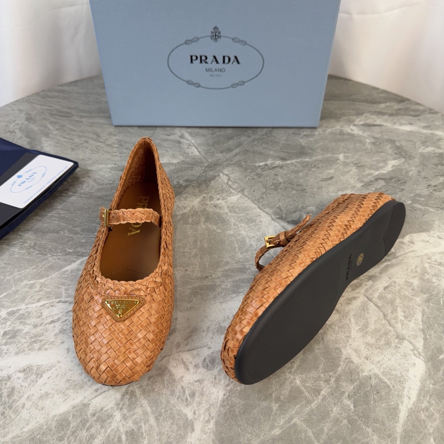 Pra 26s Ballerinas Brown Leather 635152