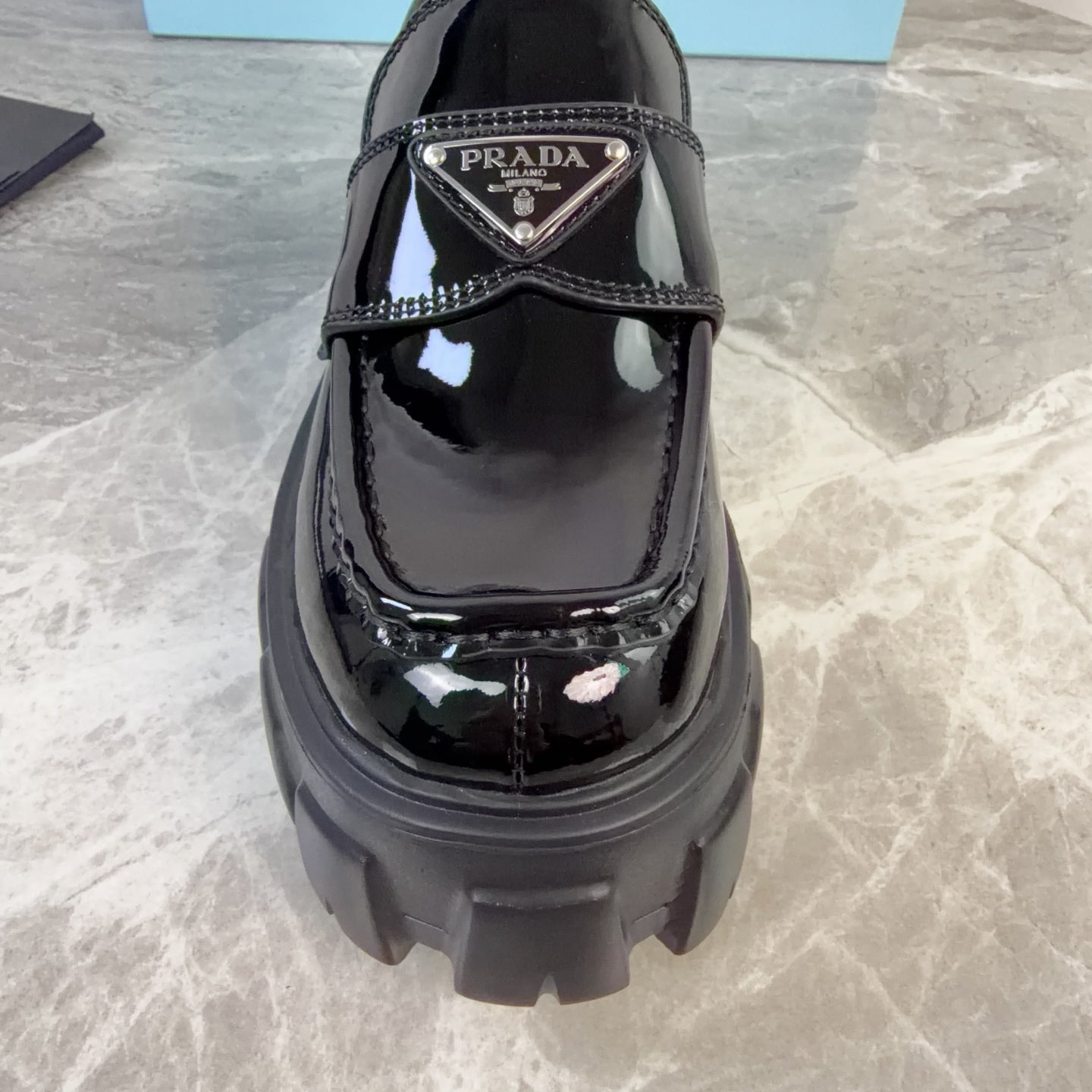 Pra 26s Loafer Black Patent Leather 635166