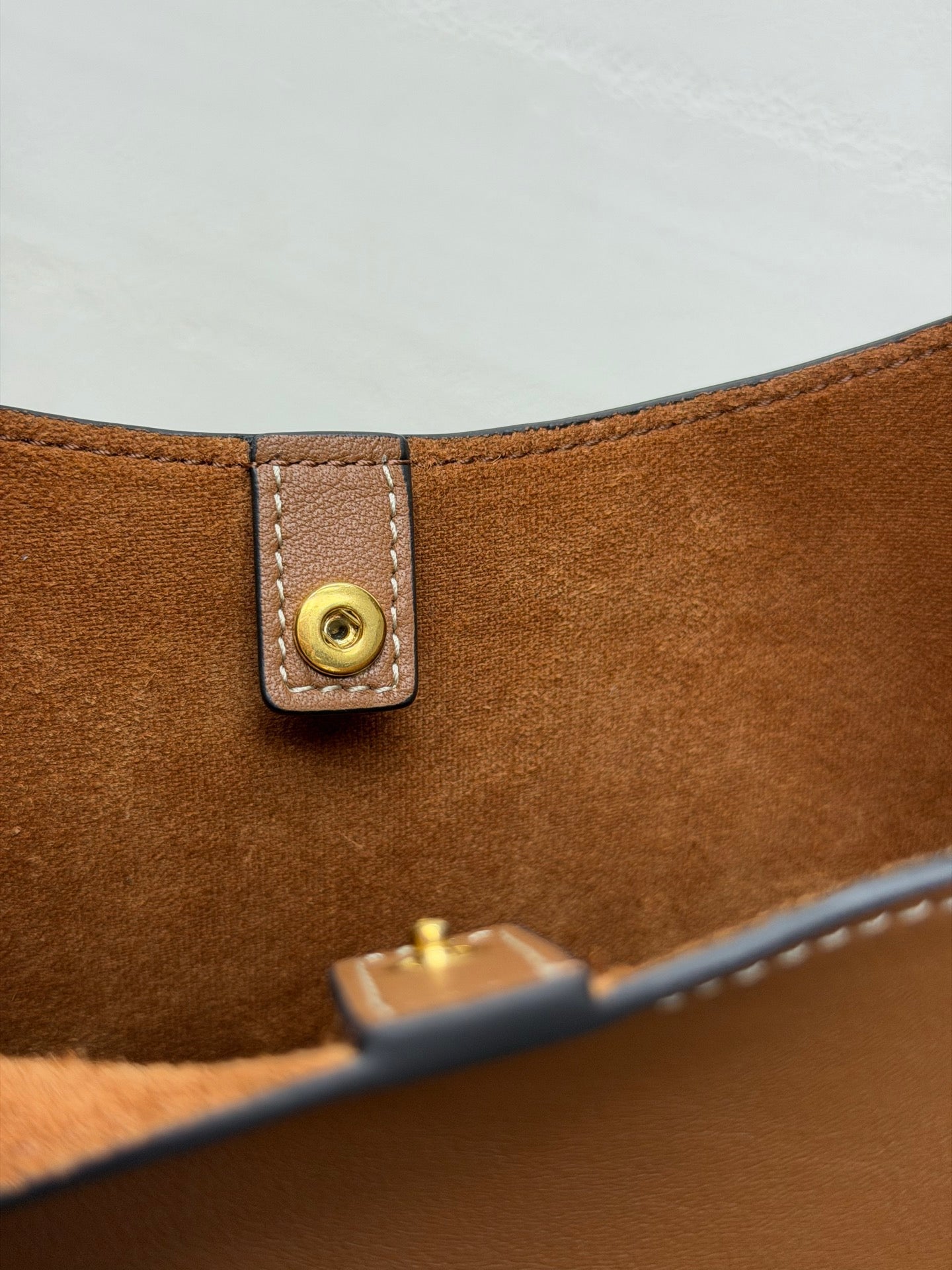 Celine Small Hobo Brown Supple Smooth Calfskin