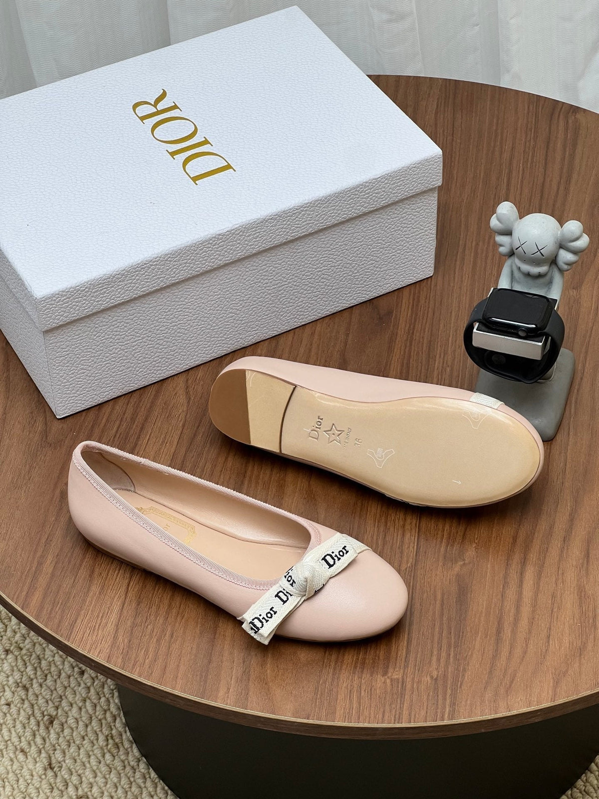 Dior 2026 Ballet Flat Pink Cowhide 846588