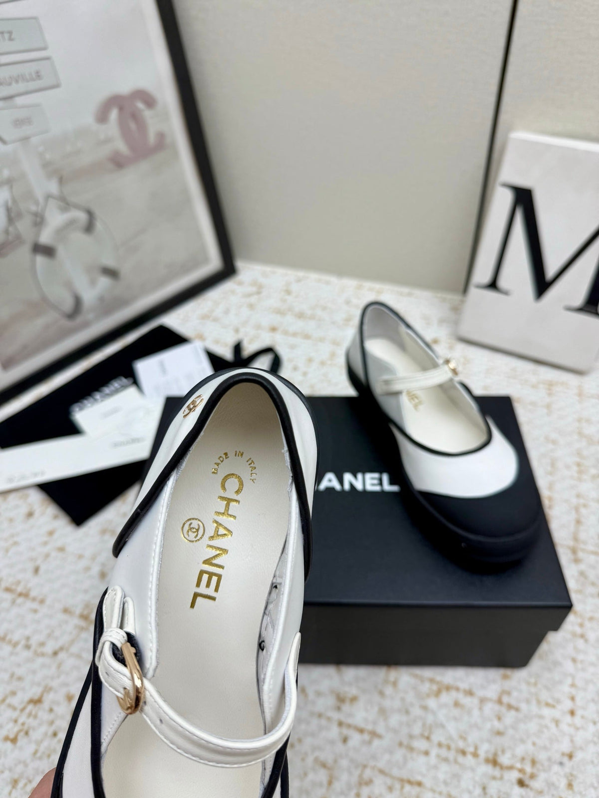 Chanel 2026 Coco Beach Mary Jane Shoes Synthetic Fabric Rubber 790967