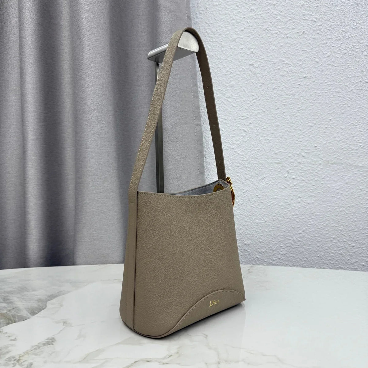 Dior 2026 Medaillon Bucket Bag 19.5cm Calfskin