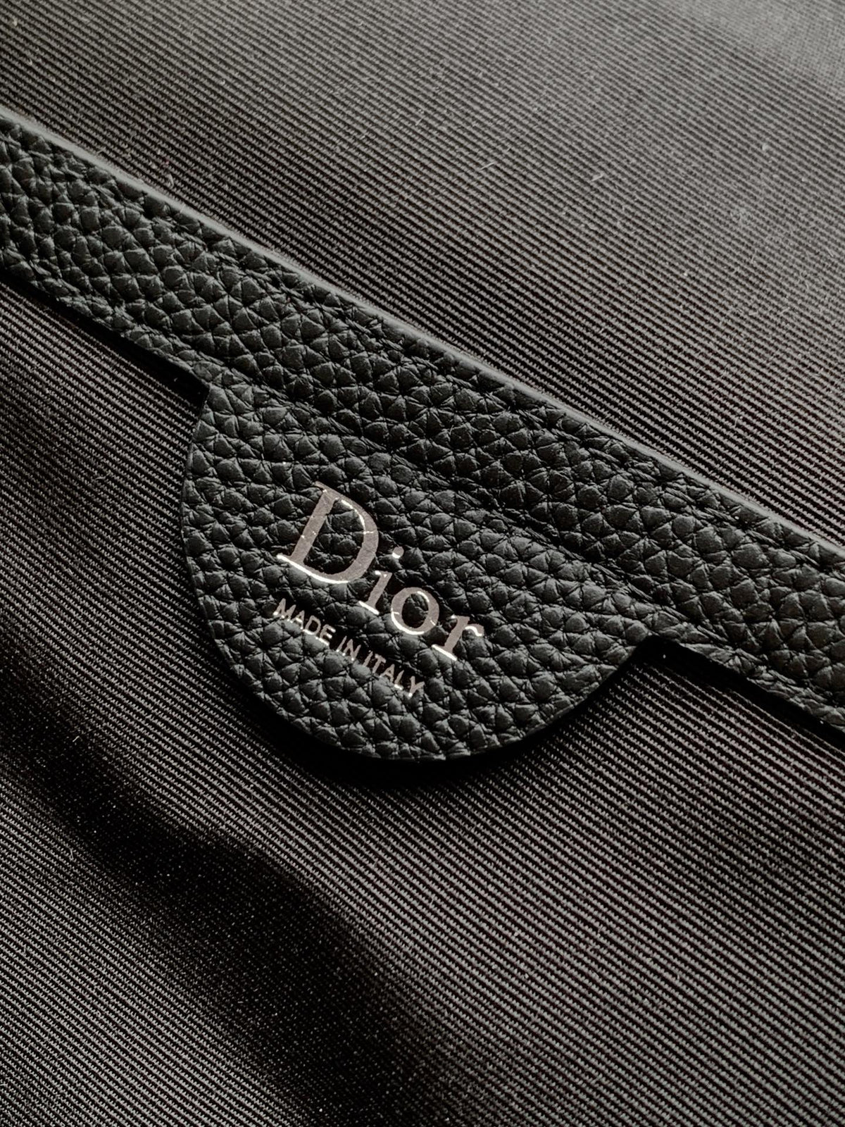 Dior 2026 Saddle Heritage Backpack With Flap 42cm Fabric Leather 355424