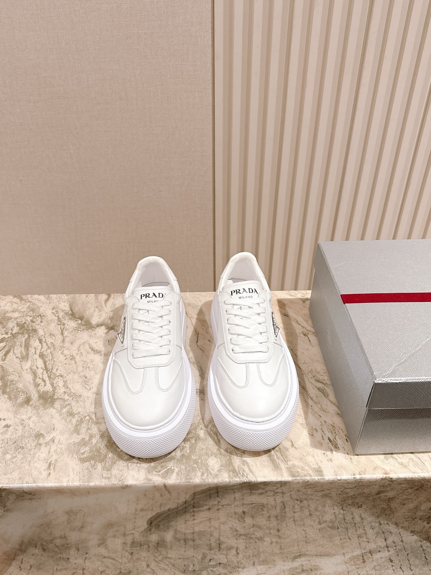 PRA 25s Casual Sneakers White Cowhide449692
