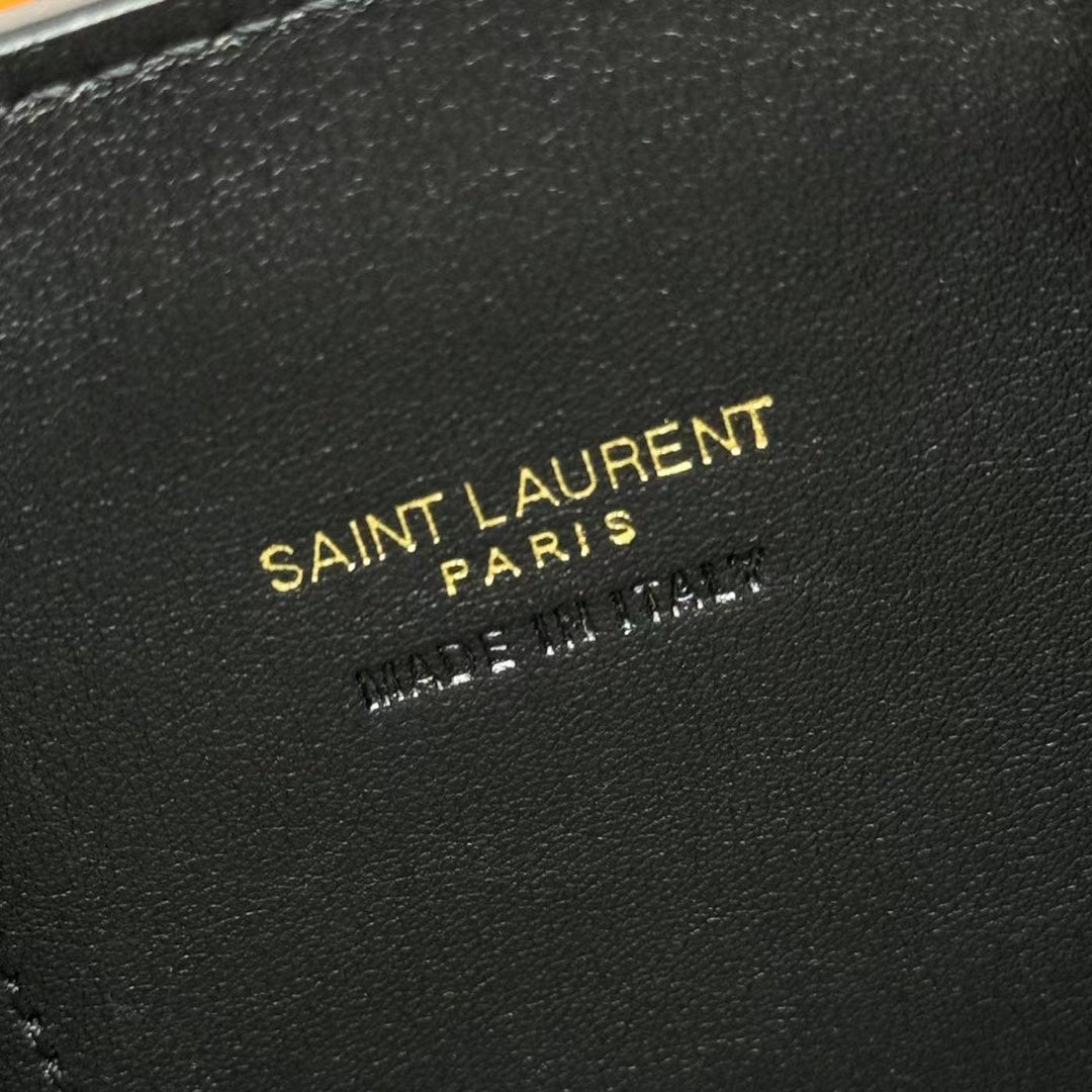 YSL Sac de Jour Baby 22cm Black in Sheepskin 285777