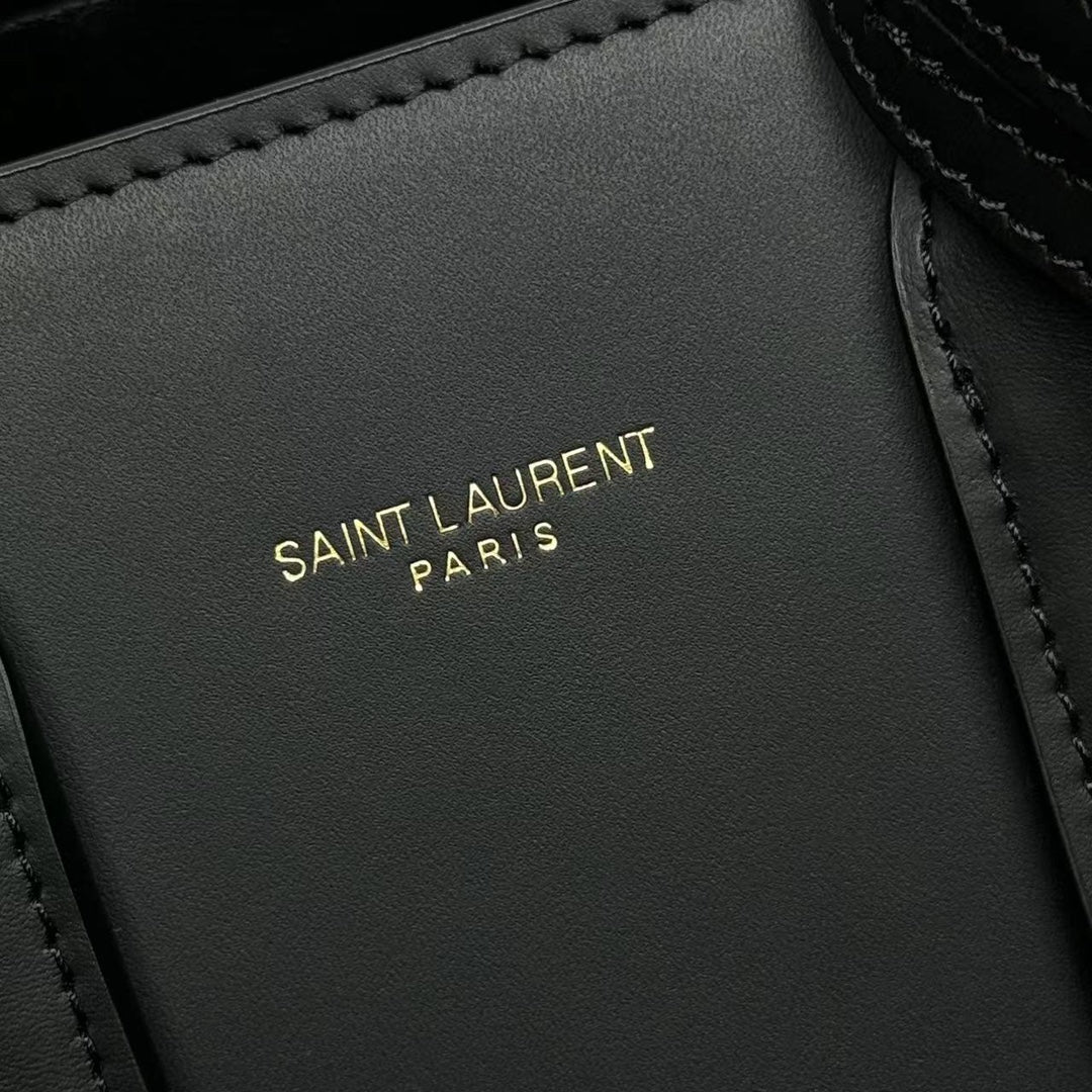YSL Sac de Jour Baby 26cm Black in Sheepskin 285775