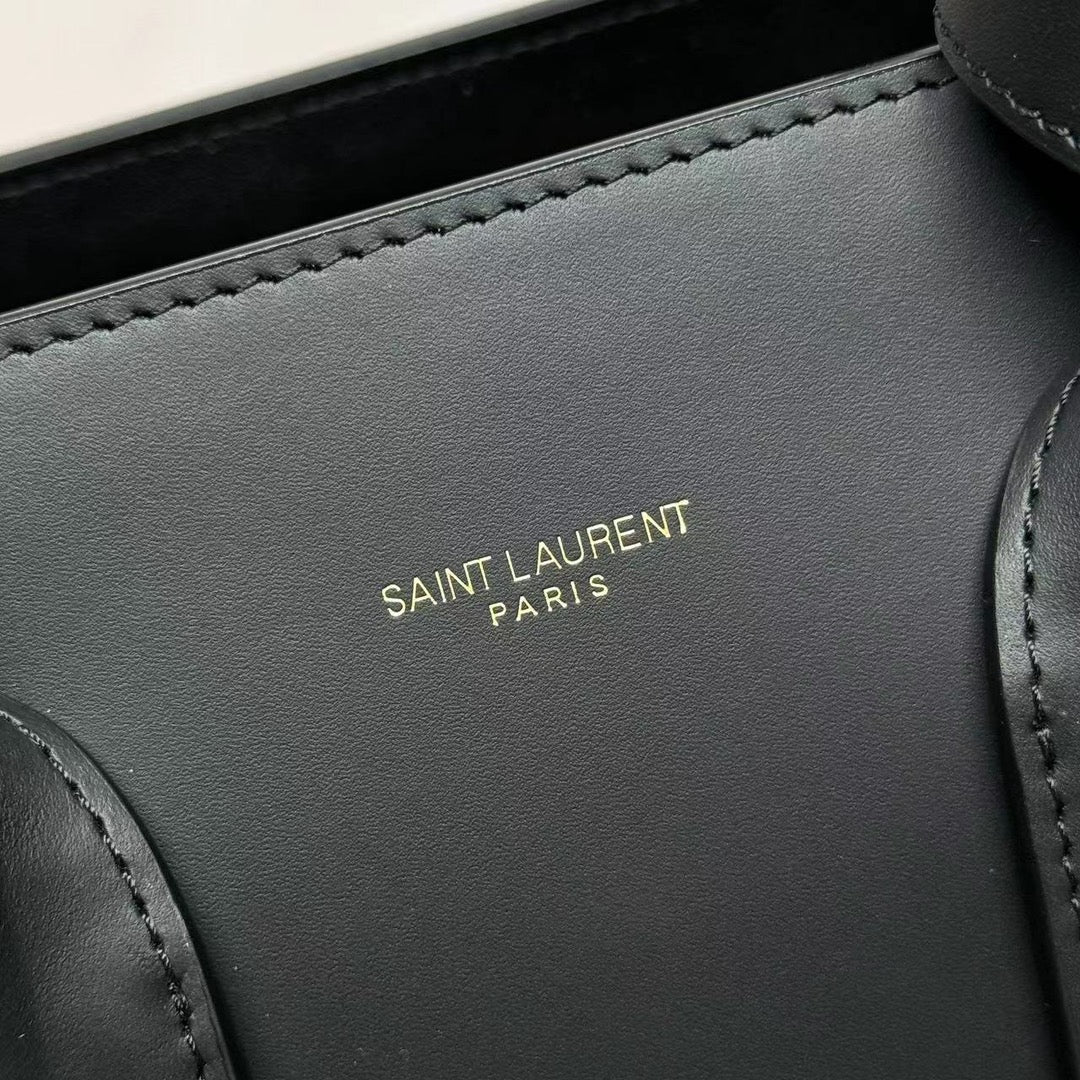 YSL Sac de Jour Baby 32cm Black in Sheepskin 285773