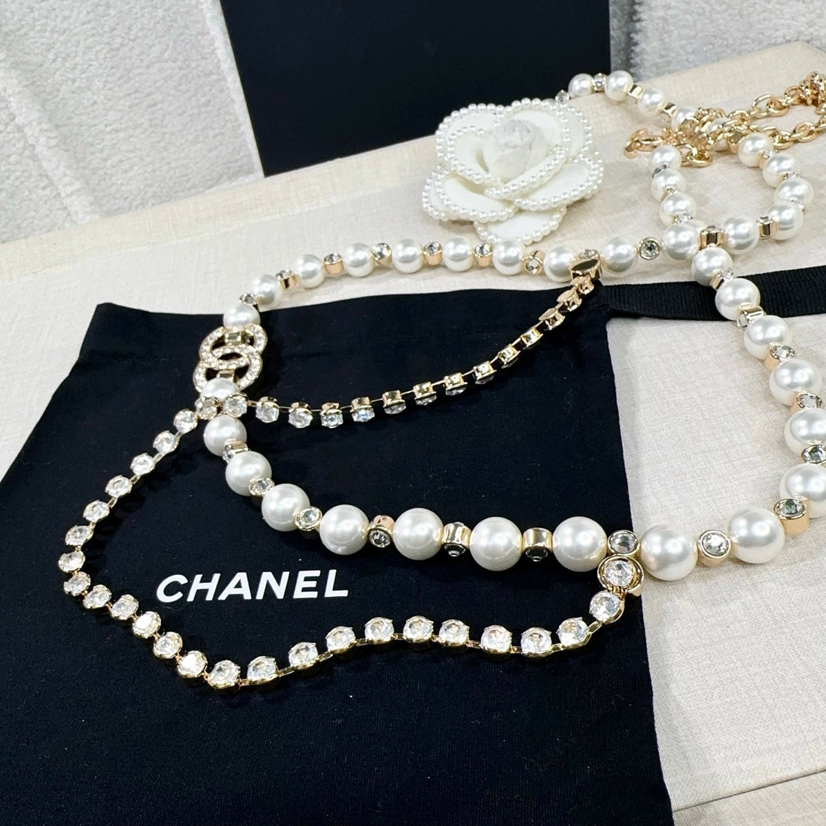 Chanel 2026 CC Logo Plaque Waist Belt 216573