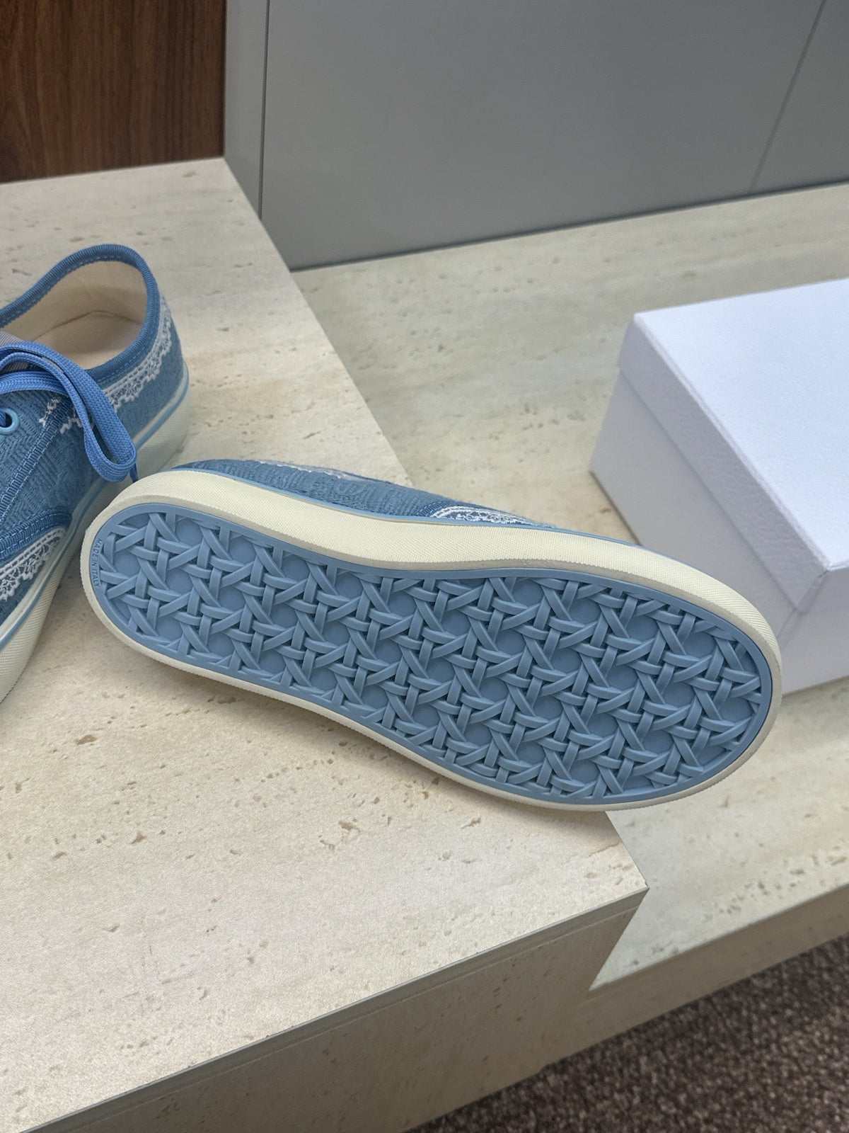 CD Saltwind Sneaker Light Blue Cotton 633081