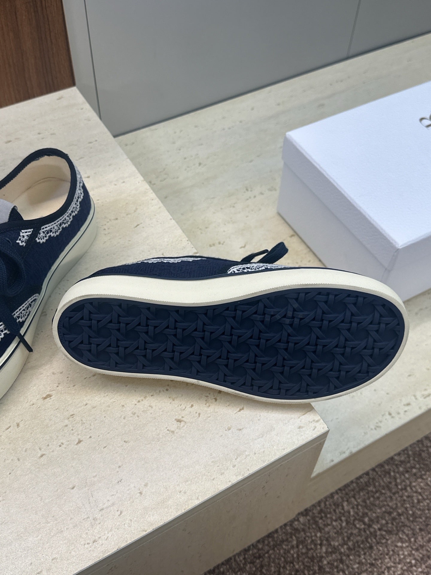 CD Saltwind Sneaker Dark Blue Cotton 633082