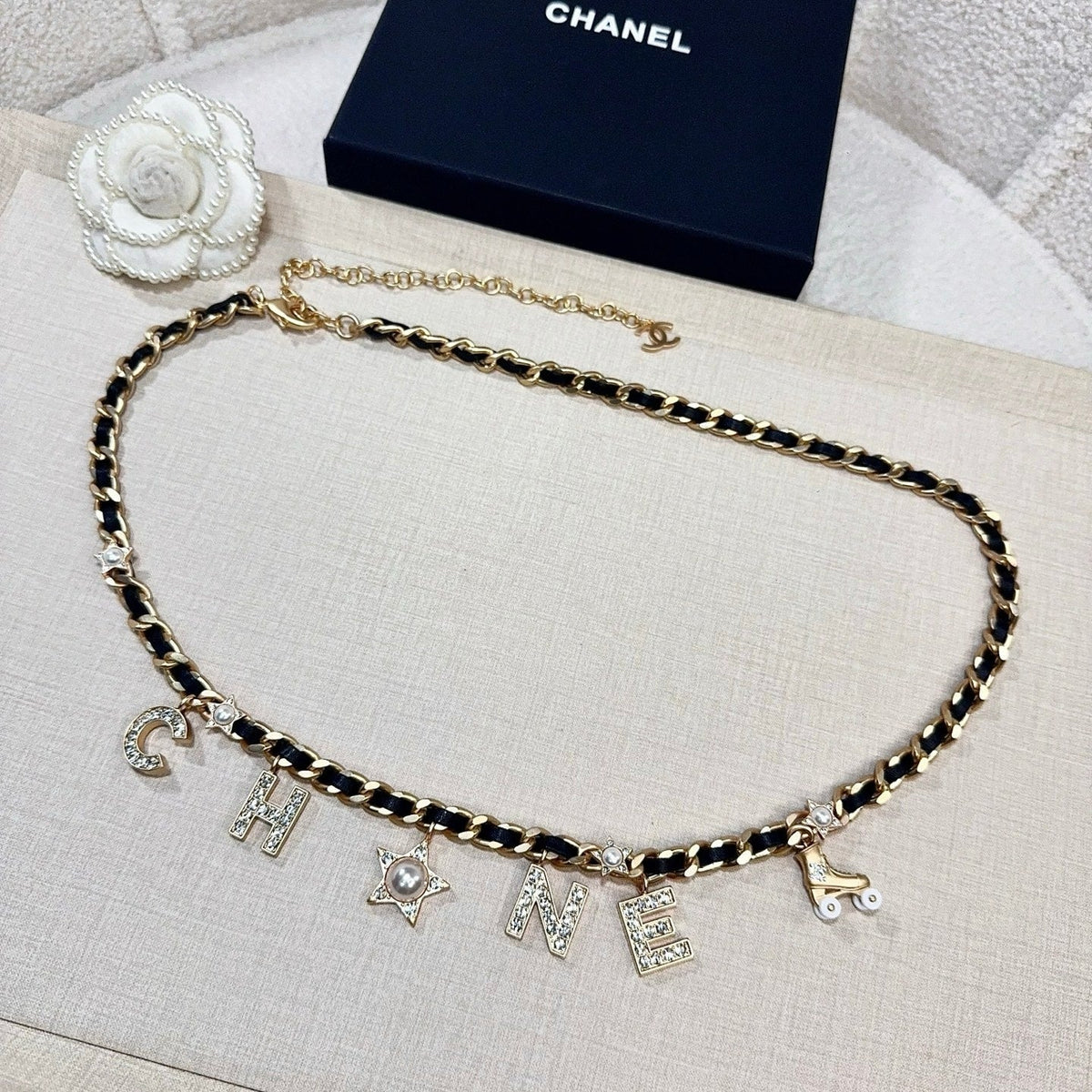 Chanel 2026 Letter Charm Belt 215438