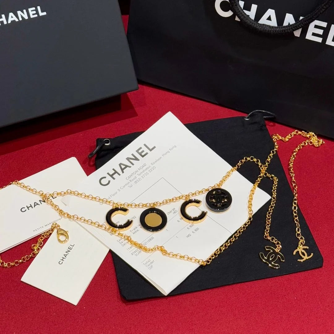 Chanel 2026 Interlocking CC Chain Belt 189207