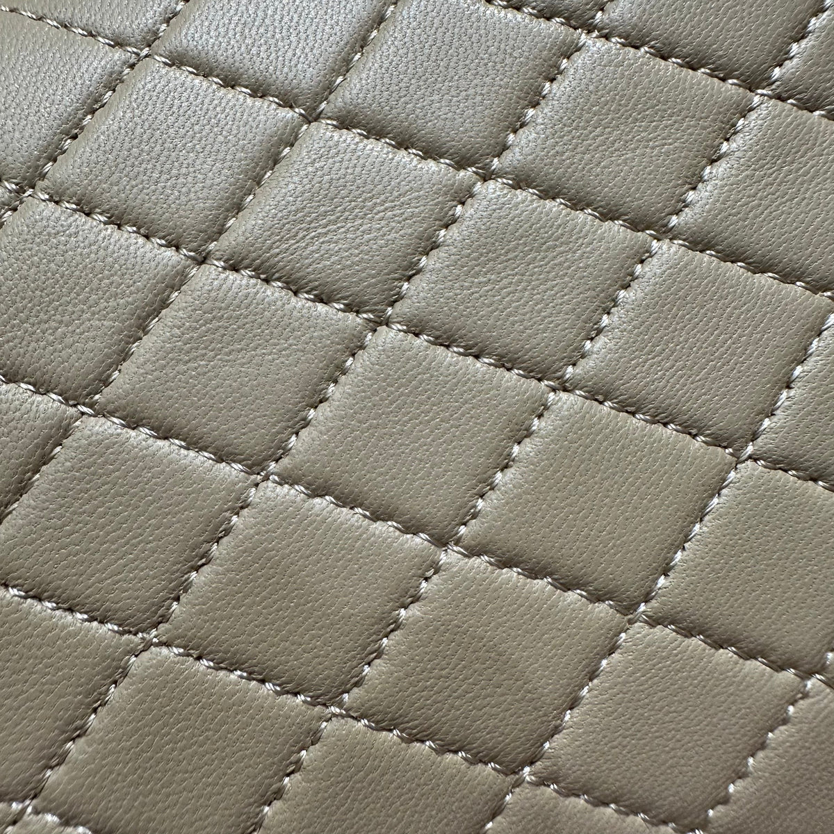 YSL Gaby Vanity Bag 18 Neutral Beige Quilted Calfskin