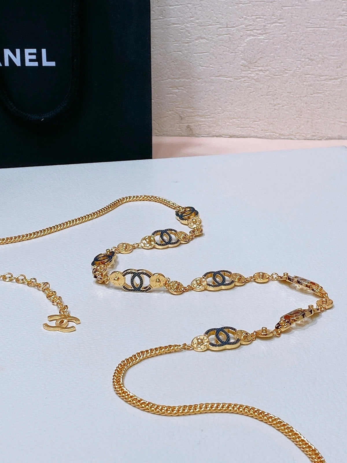 Chanel 2026 CC Medallion Chain Belt Gold