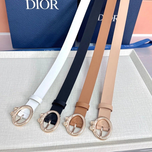 Dior Médaillon Belt 25mm Smooth Calfskin 209867