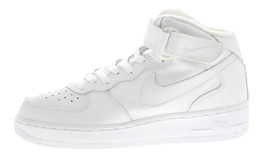 Air Force 1 Mid "Triple White" 624039 117