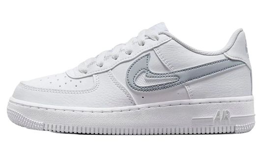 Air Force 1 GS "Cut Out Swoosh - White Photon Dust" FQ2413 100